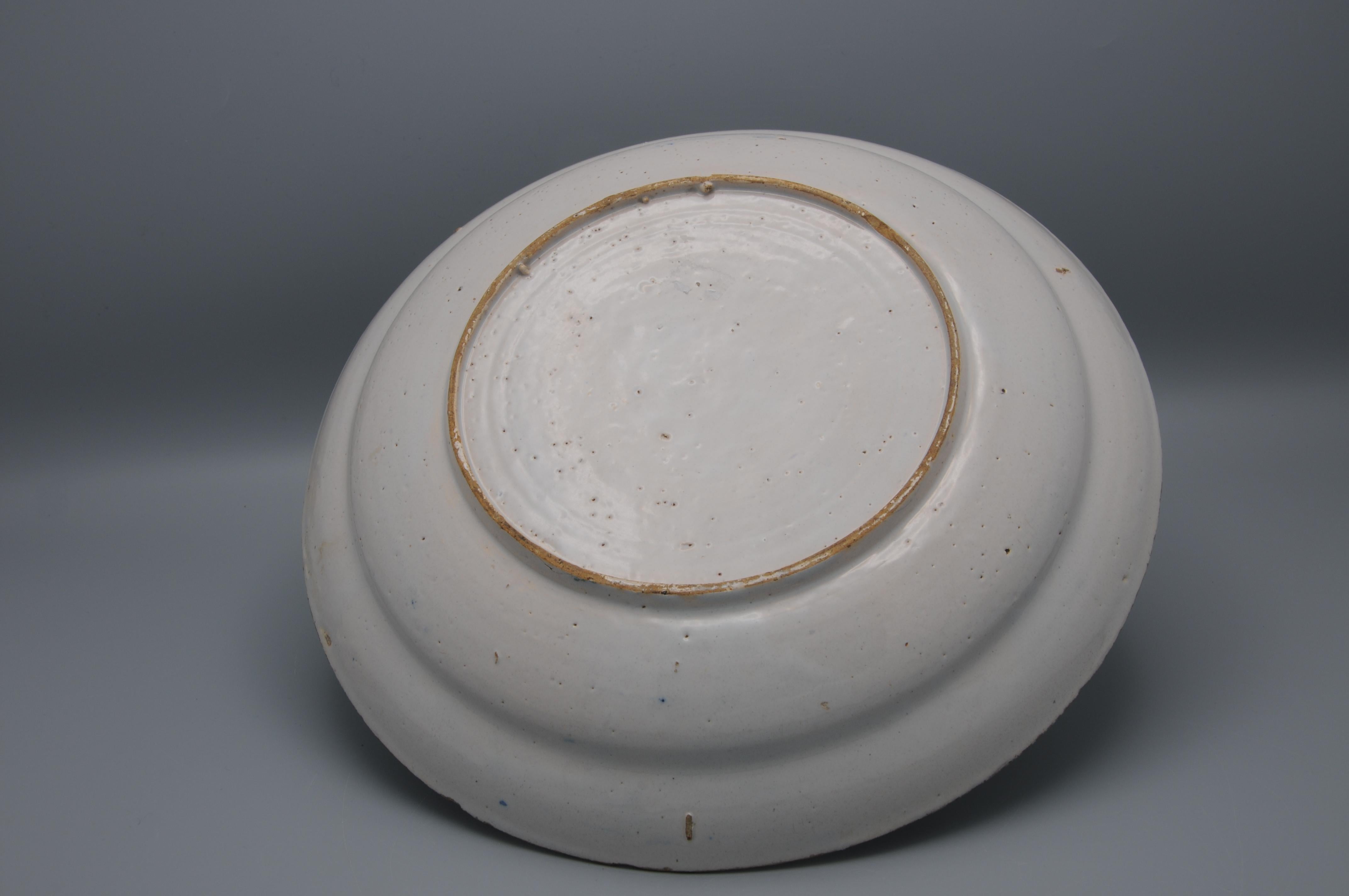 Cargador policromado de Delft - mediados del siglo XVIII en venta 4