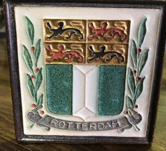 Delft "Rotterdam" Holland Ceramic Pottery Tile