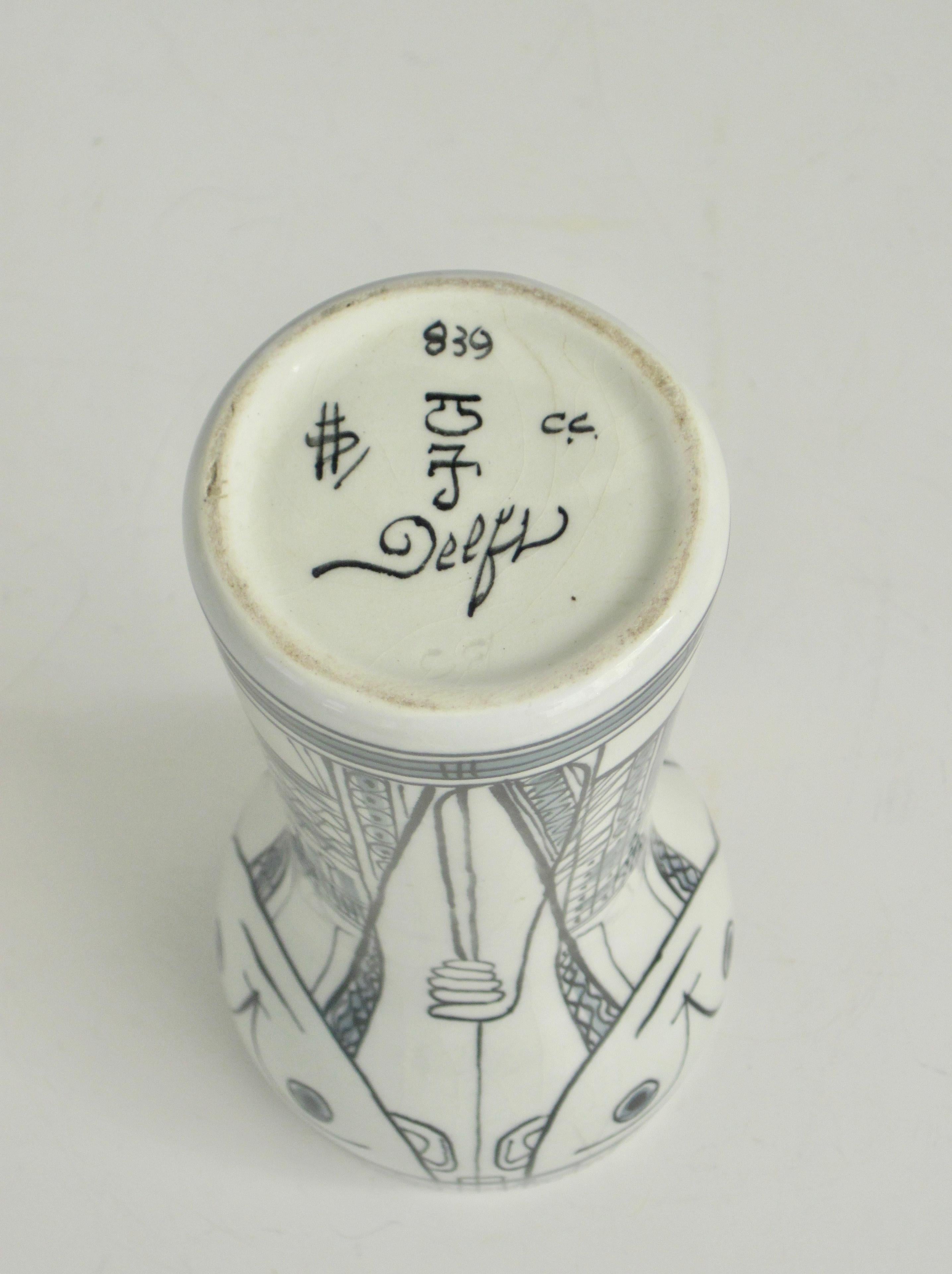 Delft Sandelfo Serie Petite Vase von Herman Sanders 4