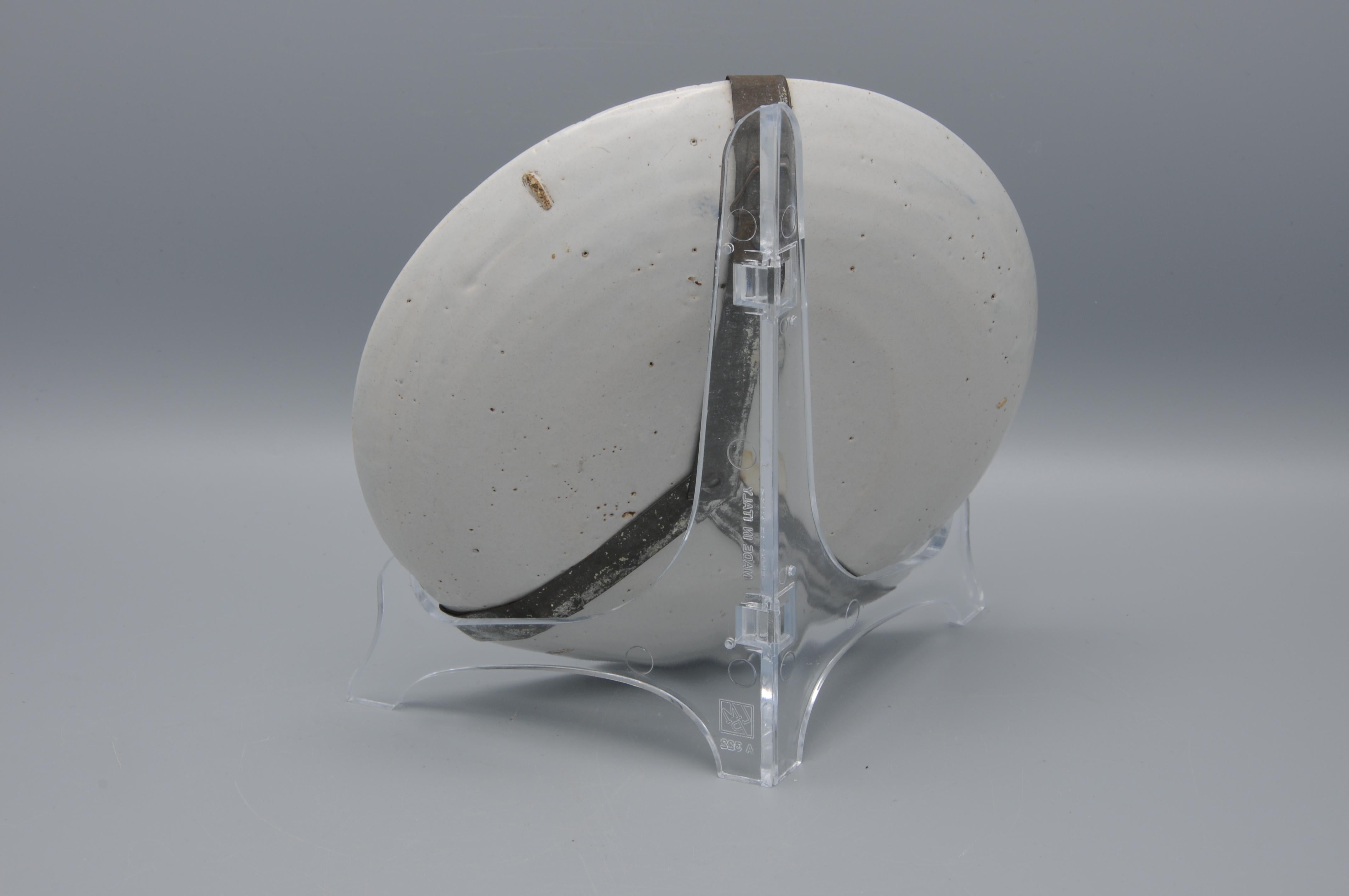 Delft - kleiner polychromer Teller - spätes 18. Jahrhundert im Angebot 2