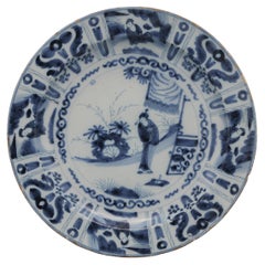 Delft - Cargador "Kraak" estilo Wanli - Siglo XVII