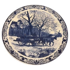 Assiettes murales « De Winter » de Chemkefa à Delft