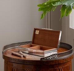 Delheid Frères - Silver Cigar / Cigarette Box (835er)