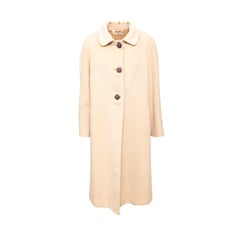 Delia Ferrari Wool and Fur Coat - '90s