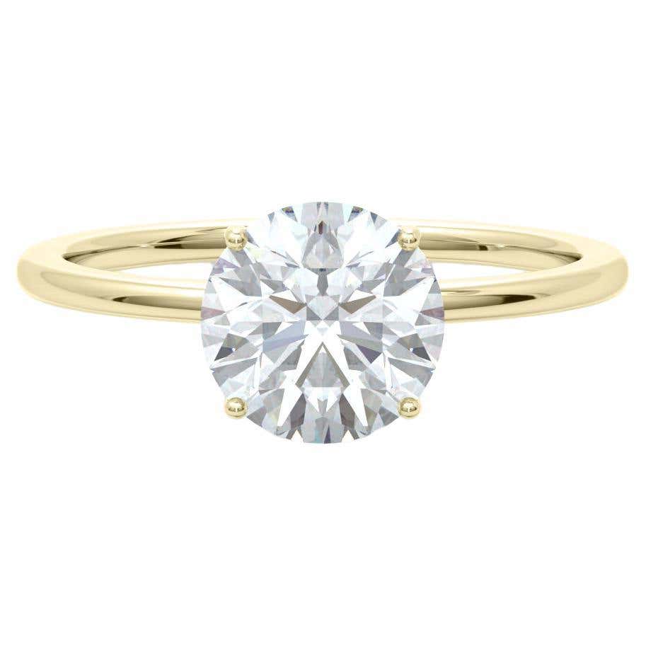 Delicate Lady Diamond Engagement Ring at 1stDibs