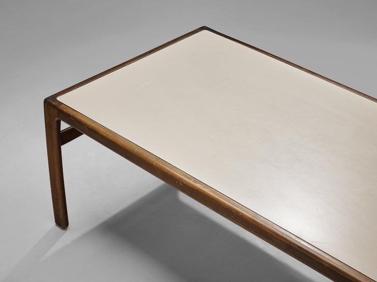 Mid-20th Century Delicate Danish Coffee Table in Walnut For Sale