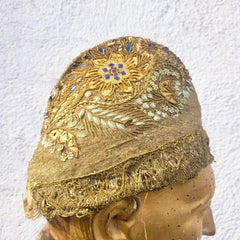 Delicate Gold And Silver Wire Headdress, 18th Century