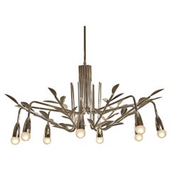 Zarter Mid-Century-Modern-Kronleuchter „Mispel“, Neuauflage