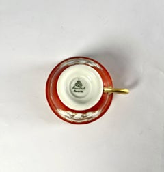 Delicate Rosenthal Bavarian Porcelain Cup and Saucer - Mid 20th Century
