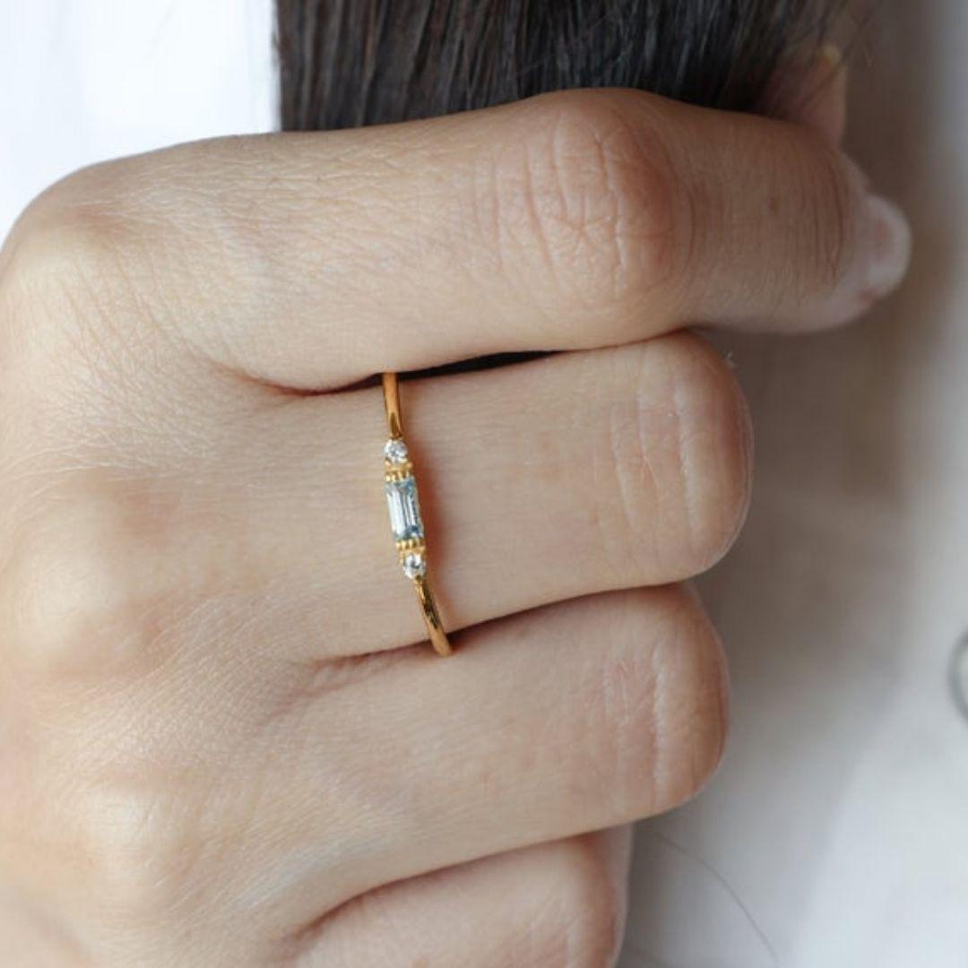 delicate stackable rings