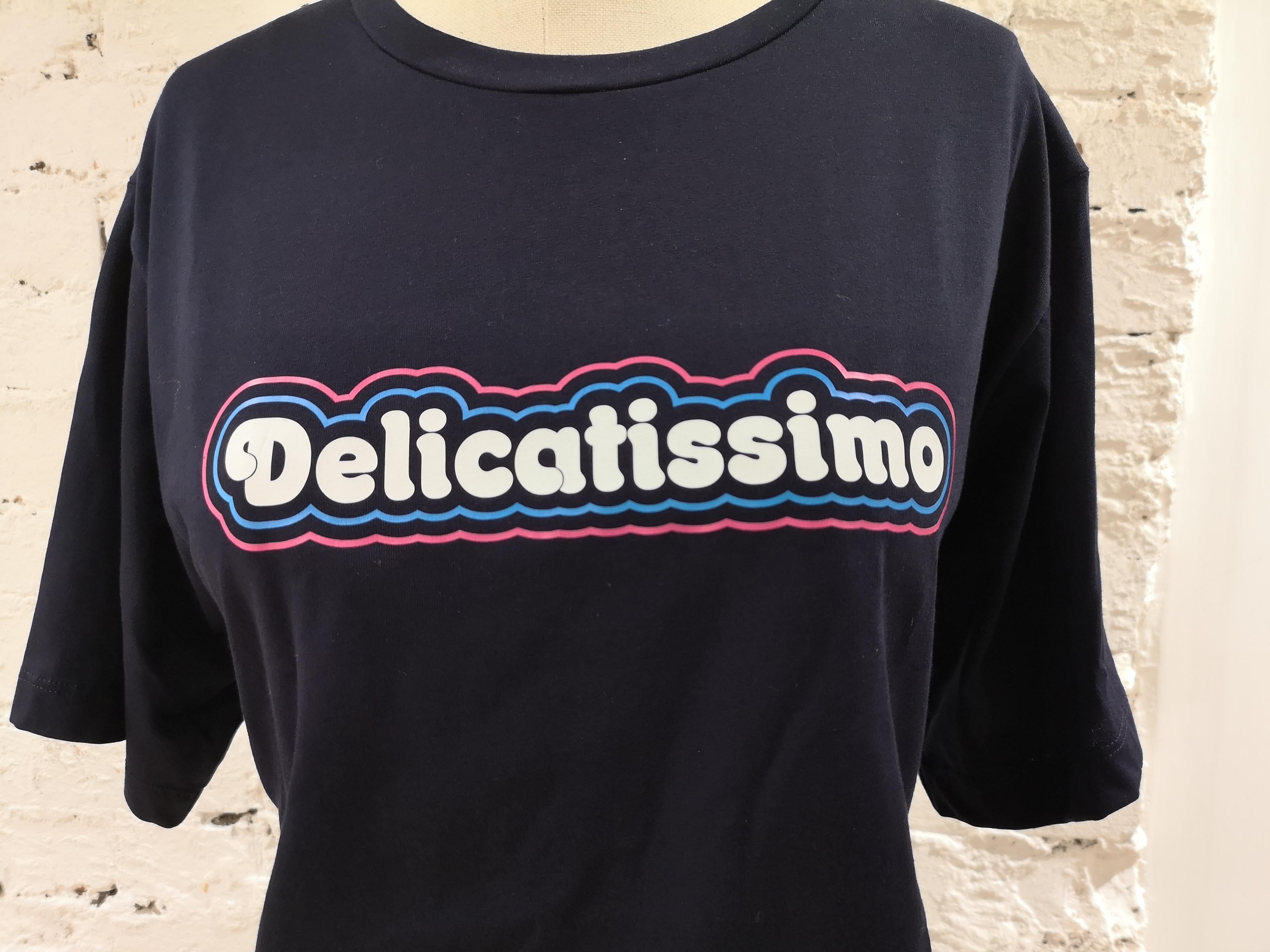 Women's or Men's Delicatissimo blue unisex t-shirt