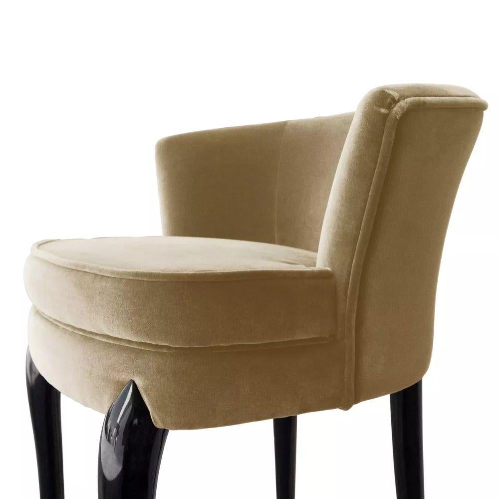 Hand-Crafted Délice Bar Stool For Sale