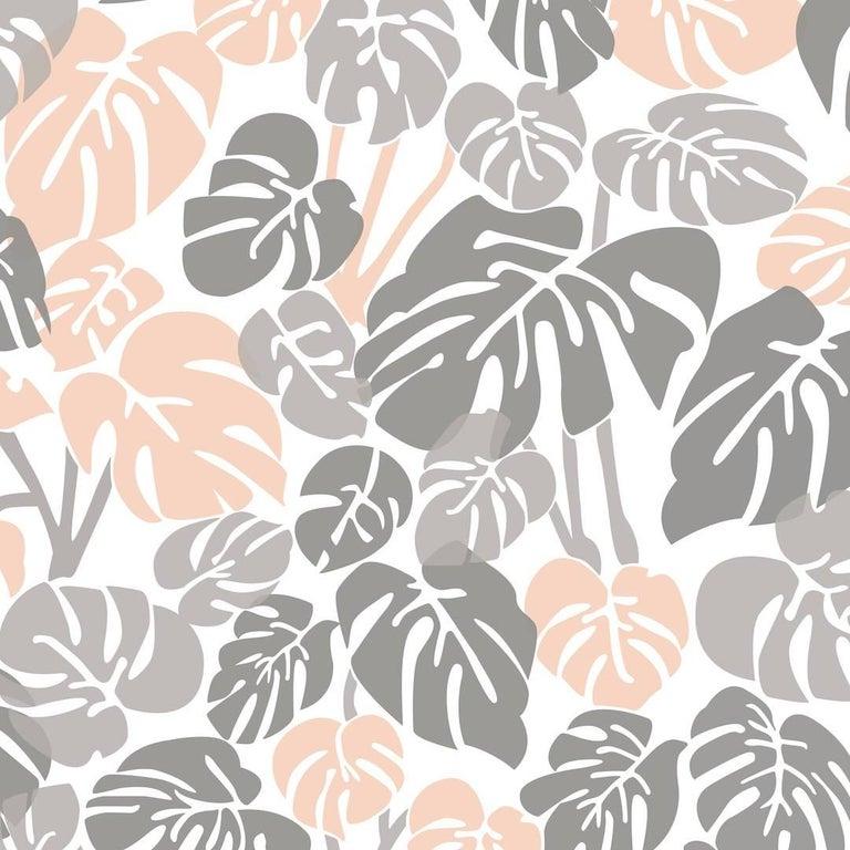 Papel Pintado de Diseño Deliciosa en Cuarzo 'Rosa, Grises y Blanco'. en Nuevo estado para la venta en Brooklyn, NY