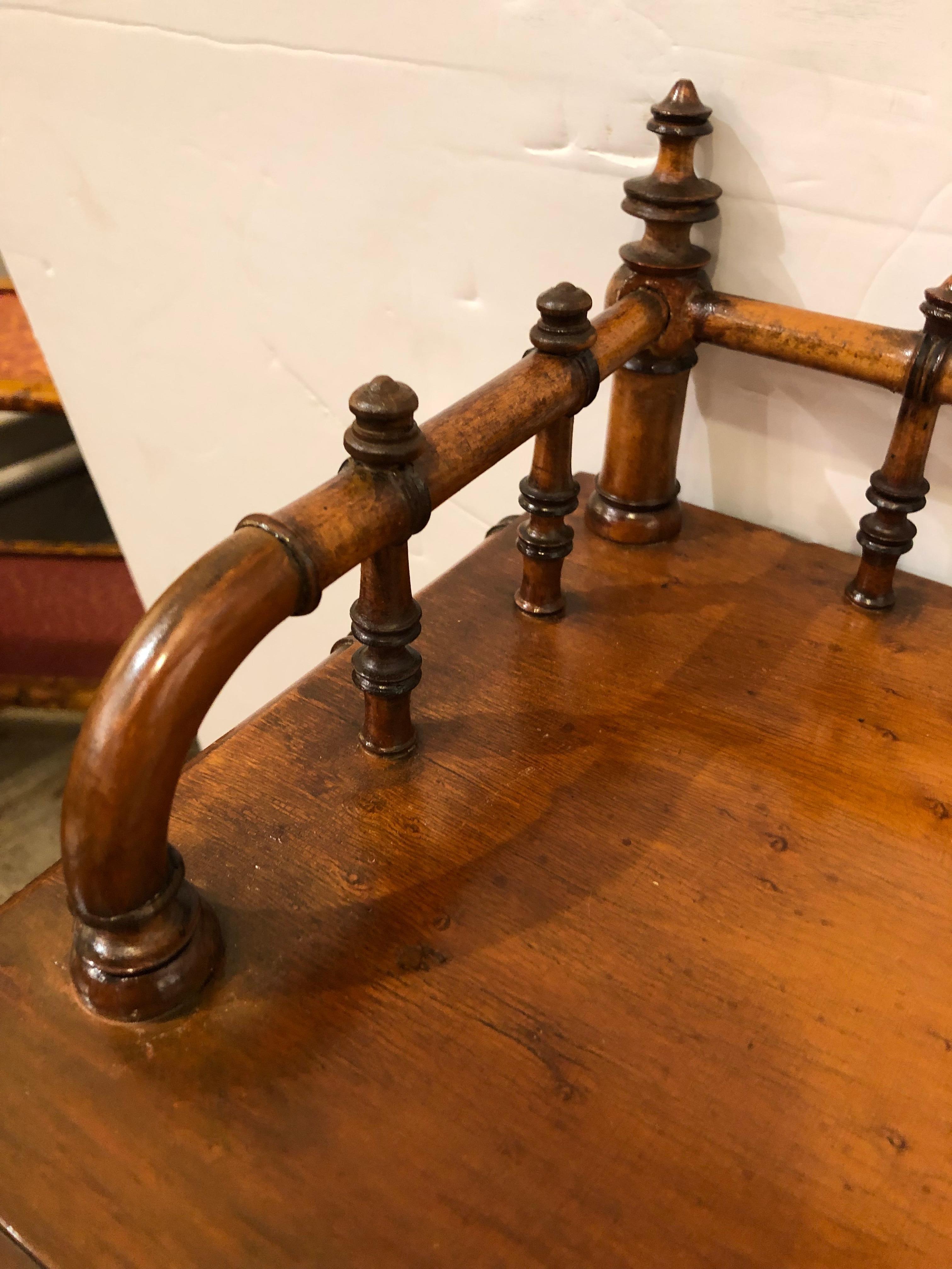 Delightful Bamboo & Grasscloth Vintage Writing Desk and Matching Chair 7