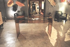 Delightful Brass Console, Italian Production of the Italian, 1970s