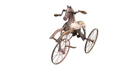Delightful Early 19th Century Horse Tricycle