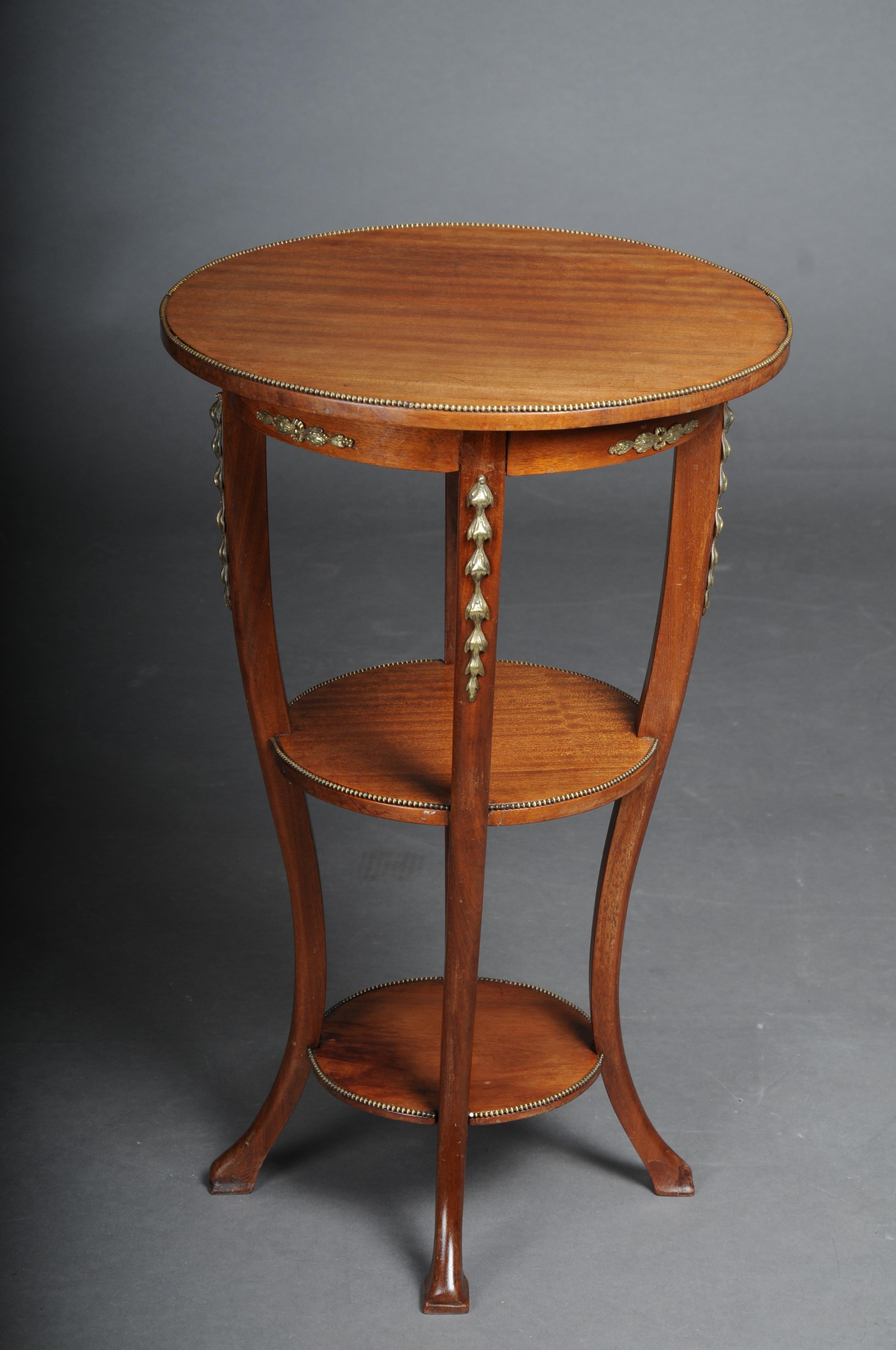Empire Revival Delightful Empire Side Table, Solid Wood Around 1910 For Sale
