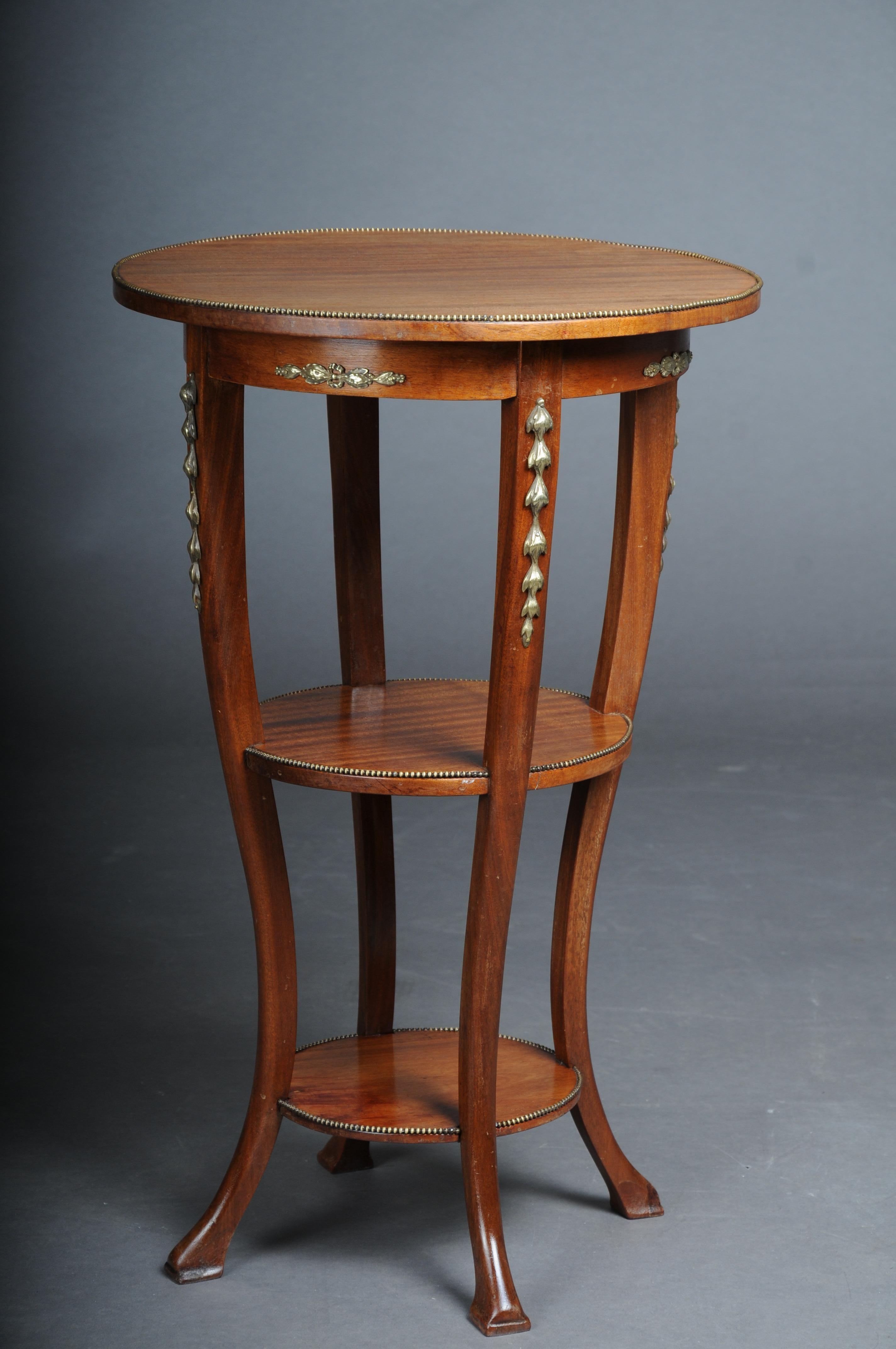 20th Century Delightful Empire Side Table, Solid Wood Around 1910 For Sale