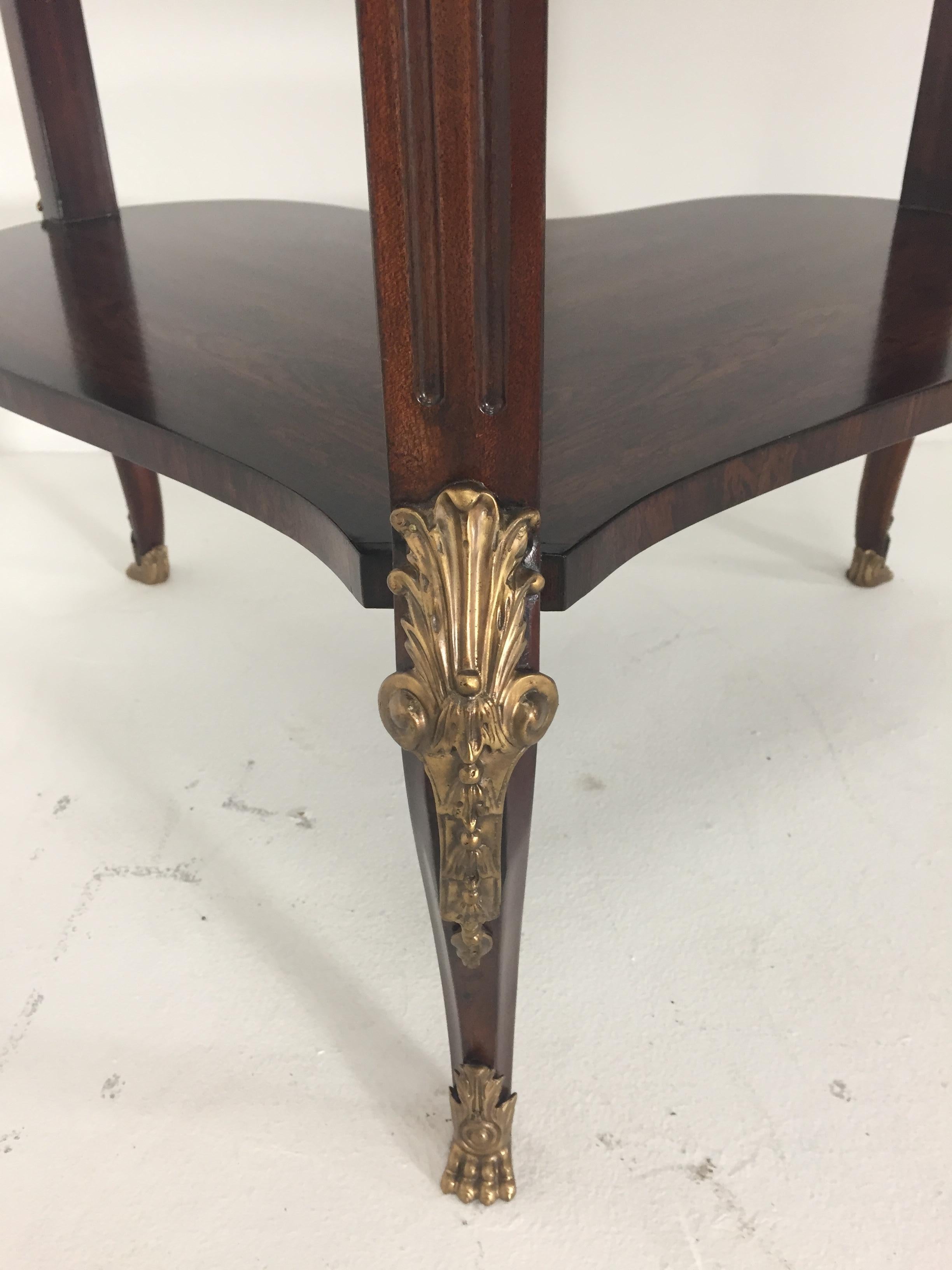 heart shaped side table