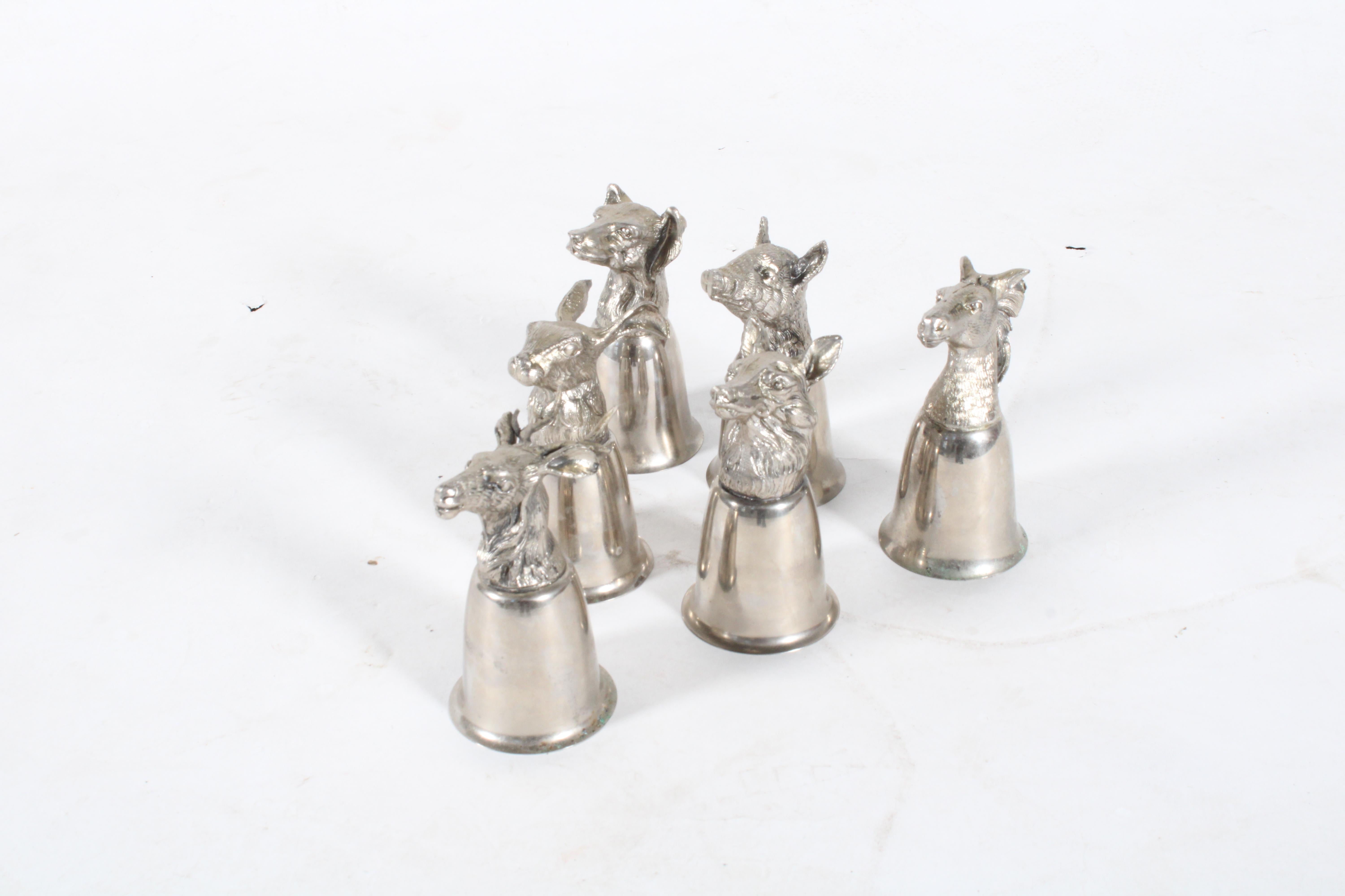 Italian Delightful set of Vintage Gucci Goblets Stirrup Cups  *  Free Worldwide Delivery