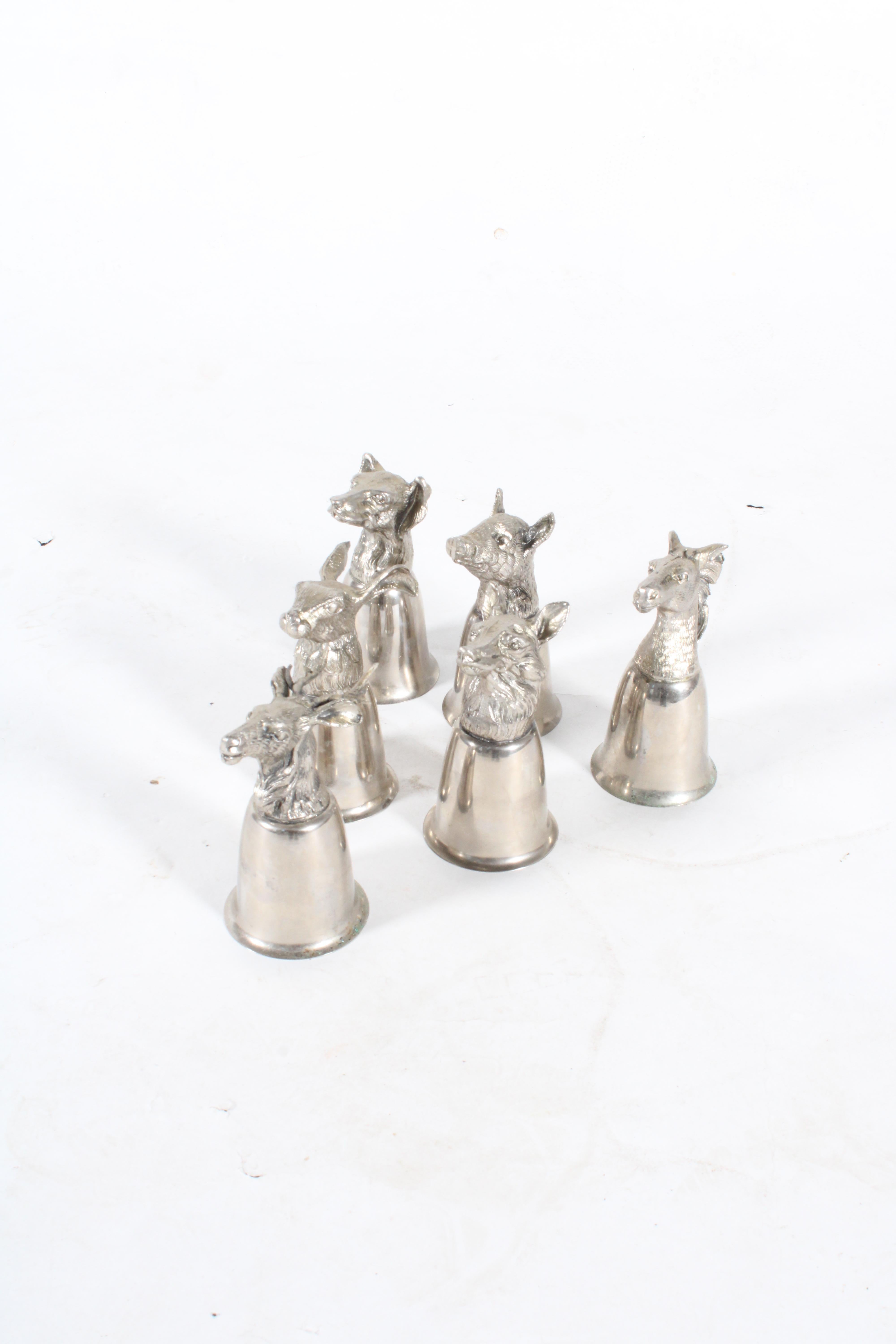 Plated Delightful set of Vintage Gucci Goblets Stirrup Cups  *  Free Worldwide Delivery