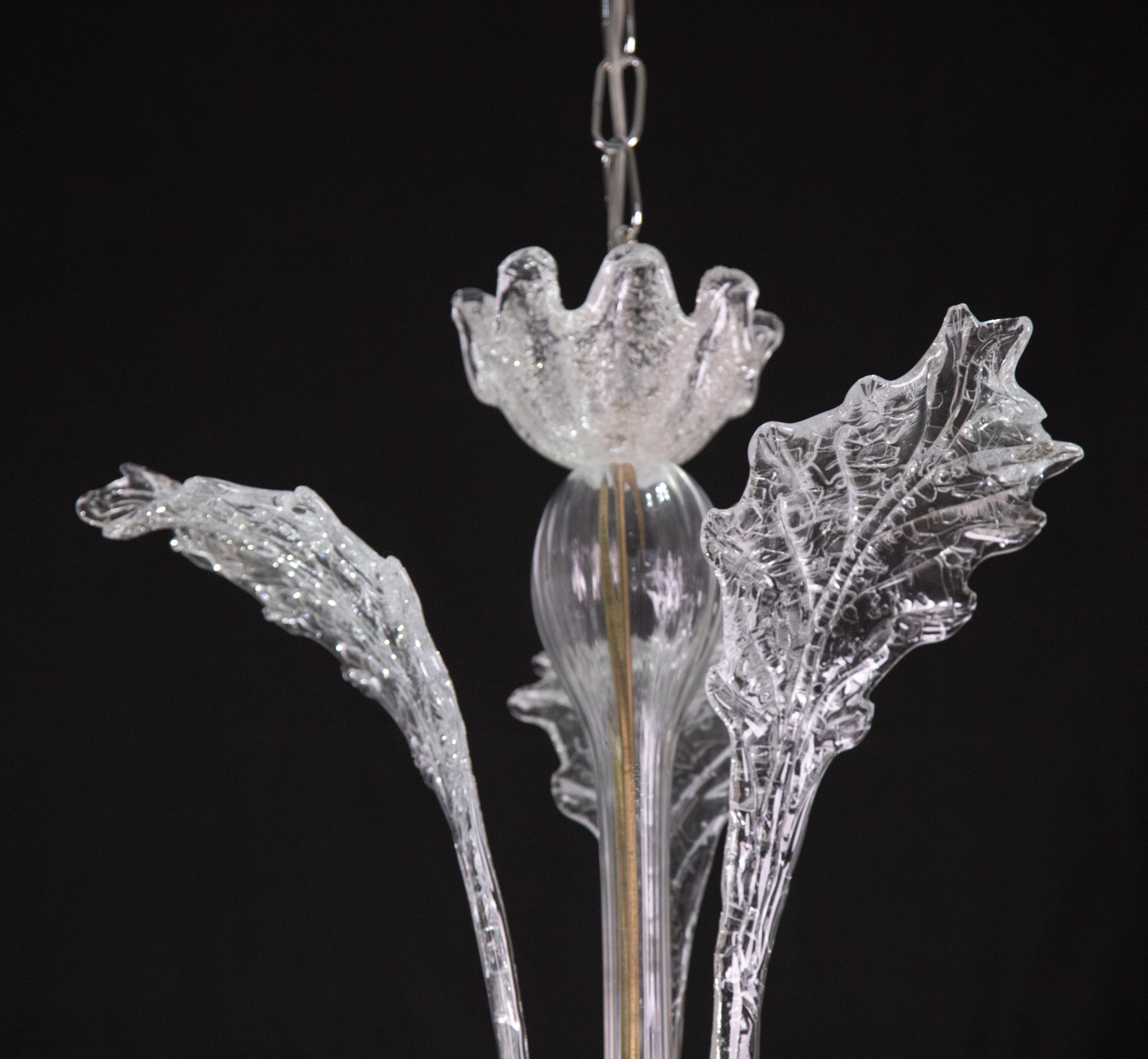 Delightful Vintage Murano Chandelier, 1970s For Sale 5