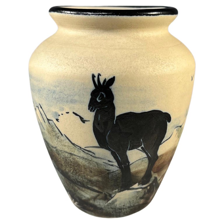 Delightfully Perfect, Chamois Vase By Richard Le Corróne, Ciboure, France  1950's at 1stDibs