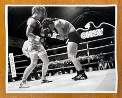 Jackie vs Audrey, Ohkay Casino - Frauen Boxer, Vintage Print, Athleten, Sport