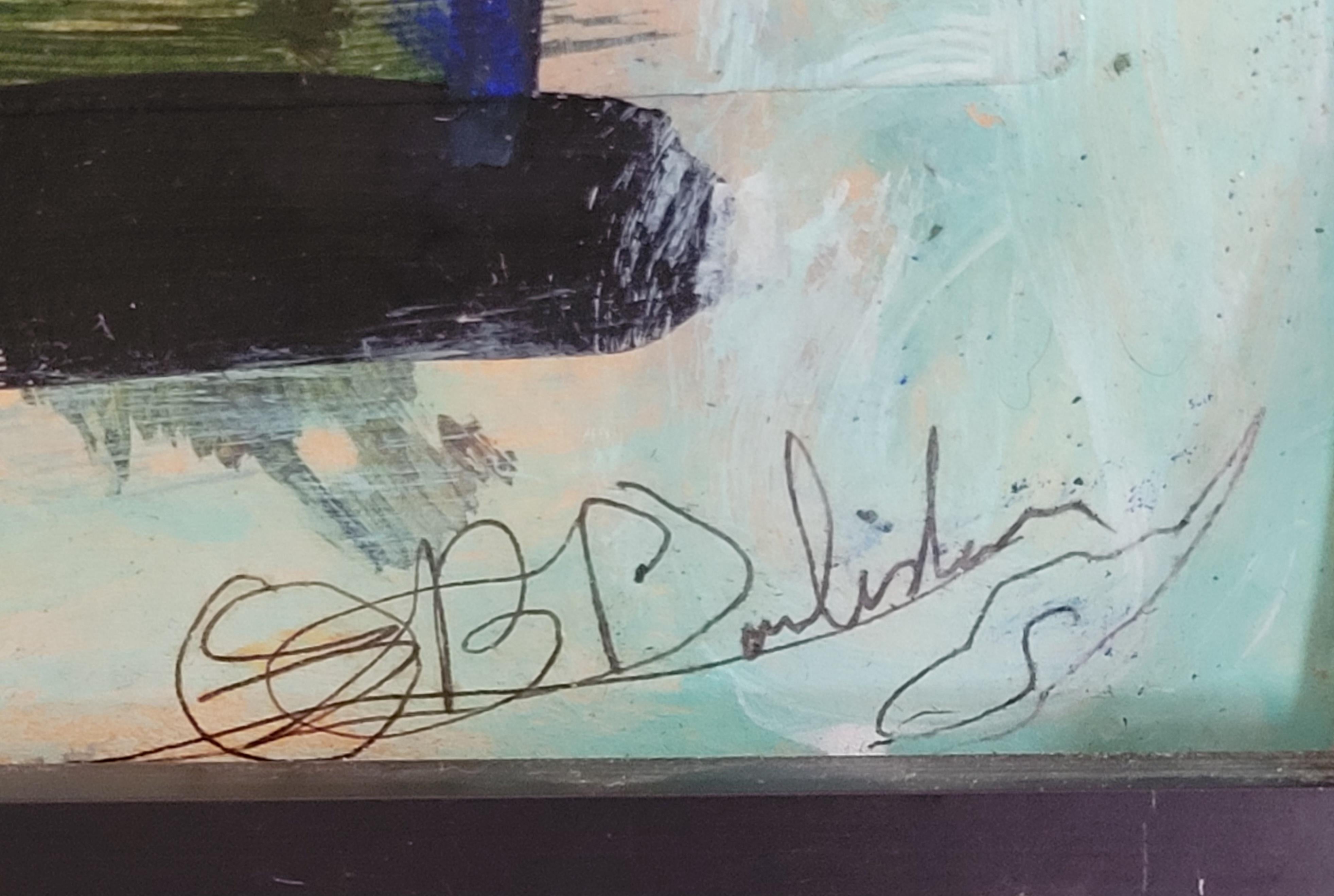Abstrait sur le thème de la musique. Hommage à Kandinsky. en vente 5