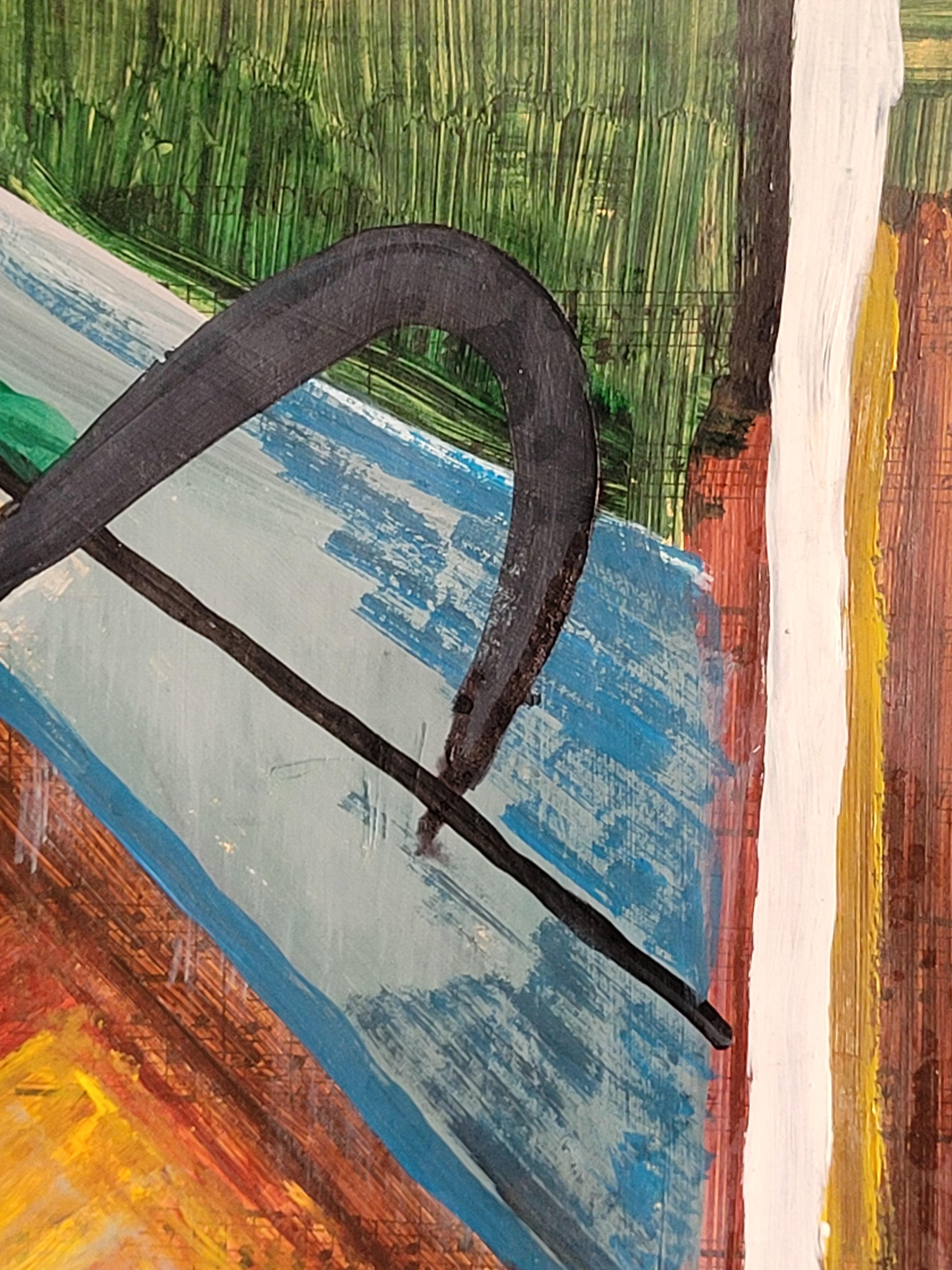Abstrait sur le thème de la musique. Hommage à Kandinsky. en vente 3