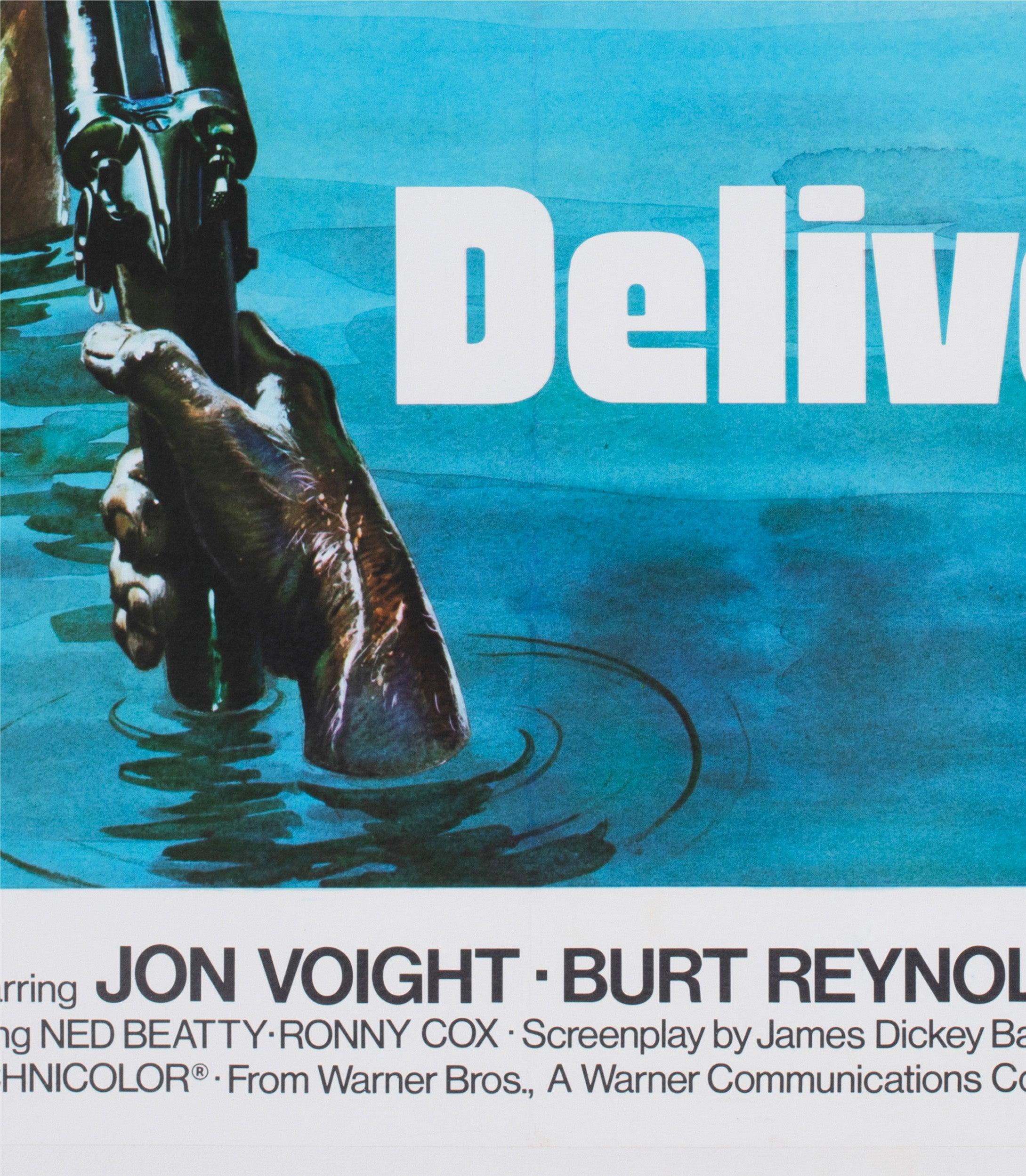 Deliverance 1972 UK Quad Film Poster For Sale 1