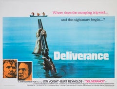 Deliverance 1972 UK Quad Film Poster
