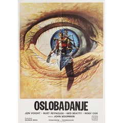 Vintage Deliverance 1972 Yugoslav B2 Film Poster