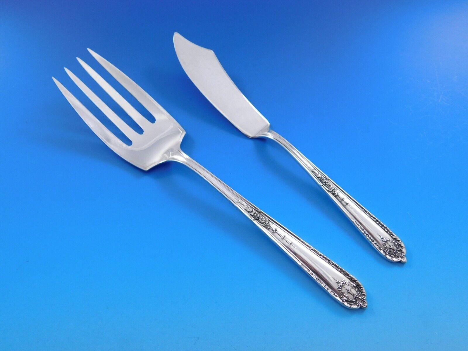 Della Robbia by Alvin Sterling Silver Flatware Set Service 87 pieces Dinner en vente 2