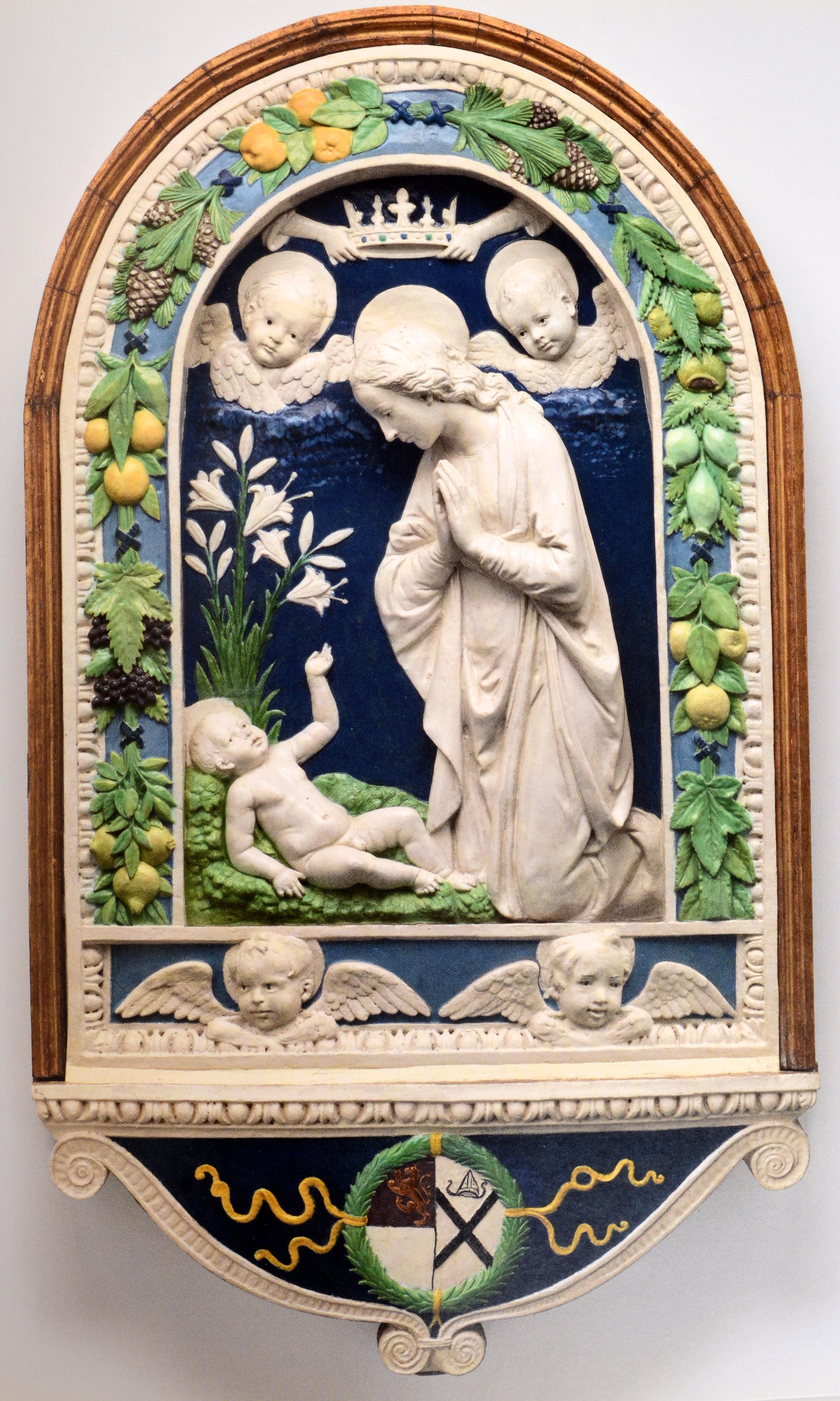 Della Robbia-Skulptur mit Farbe in der Renaissance Florenz, Ausstellungskatalog im Angebot 10