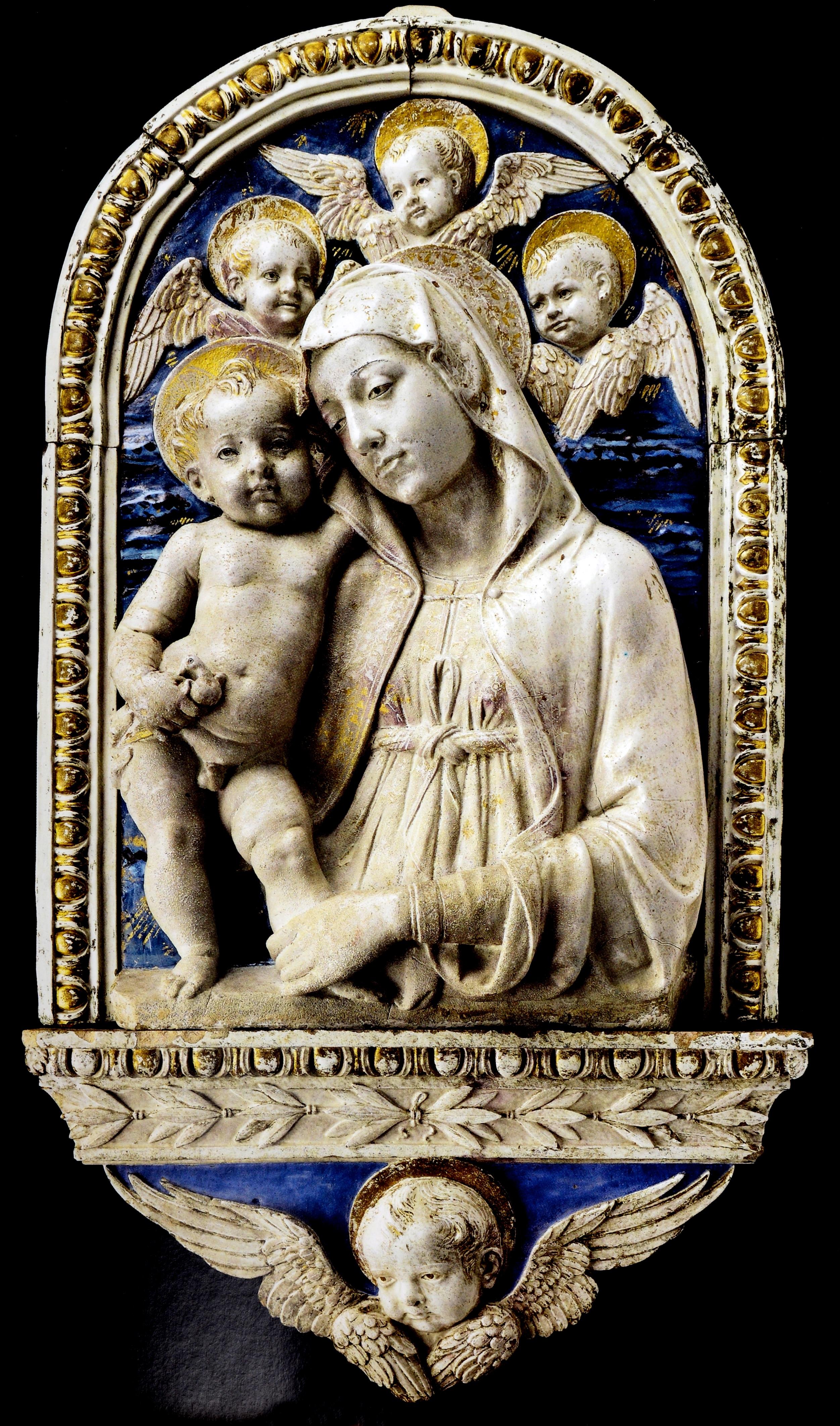 Della Robbia Sculpting with Color in Renaissance Florence, Exhibition Catalog In Good Condition For Sale In valatie, NY