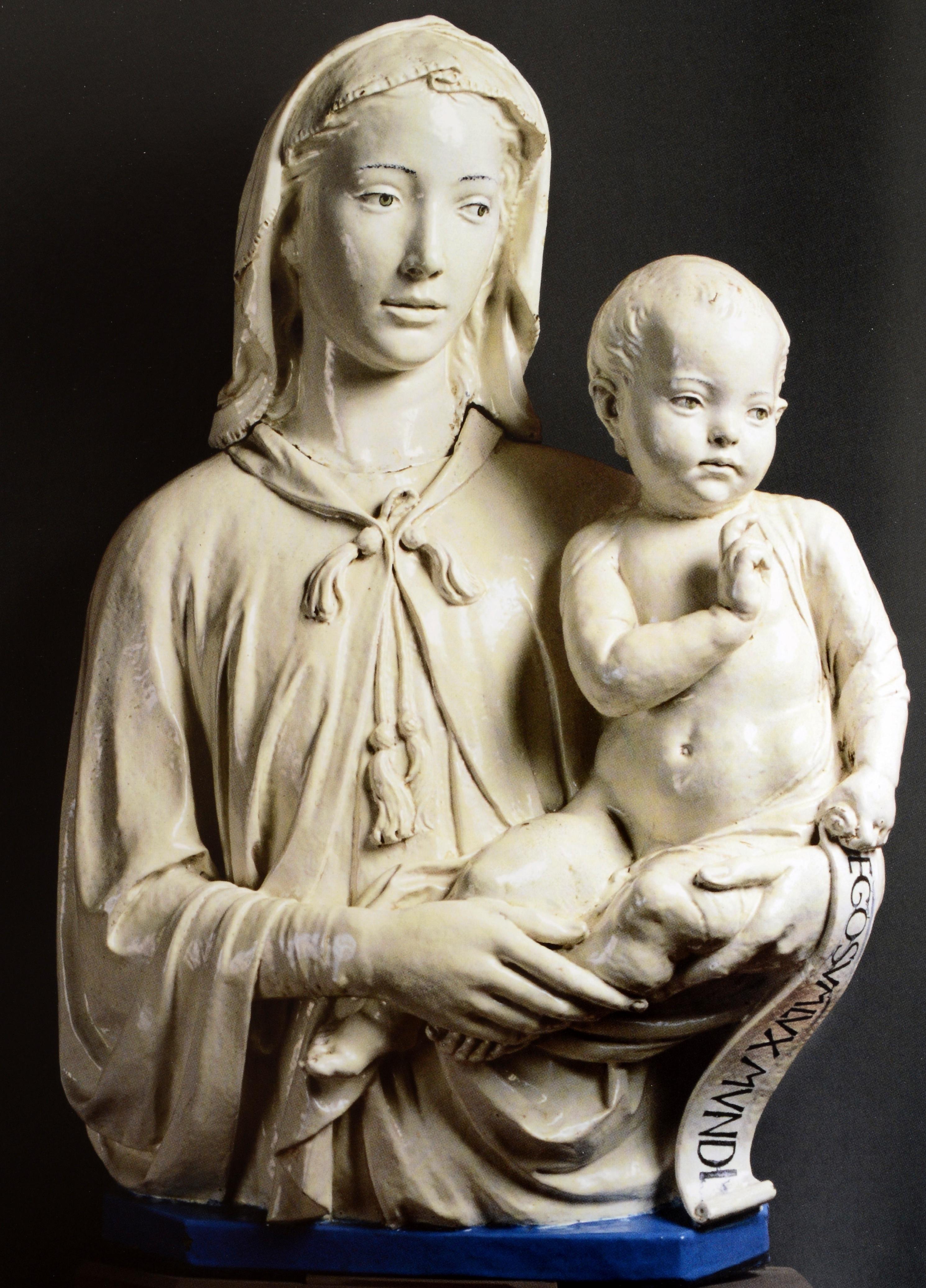 Della Robbia-Skulptur mit Farbe in der Renaissance Florenz, Ausstellungskatalog im Angebot 1