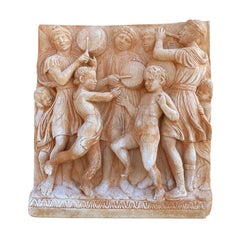 Della Robbia Tuscan Terracotta Panel