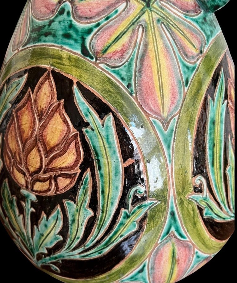 Della Robbia Vase For Sale at 1stDibs