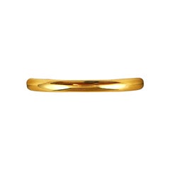 Dellafora 18k Yellow Gold Wedding Band