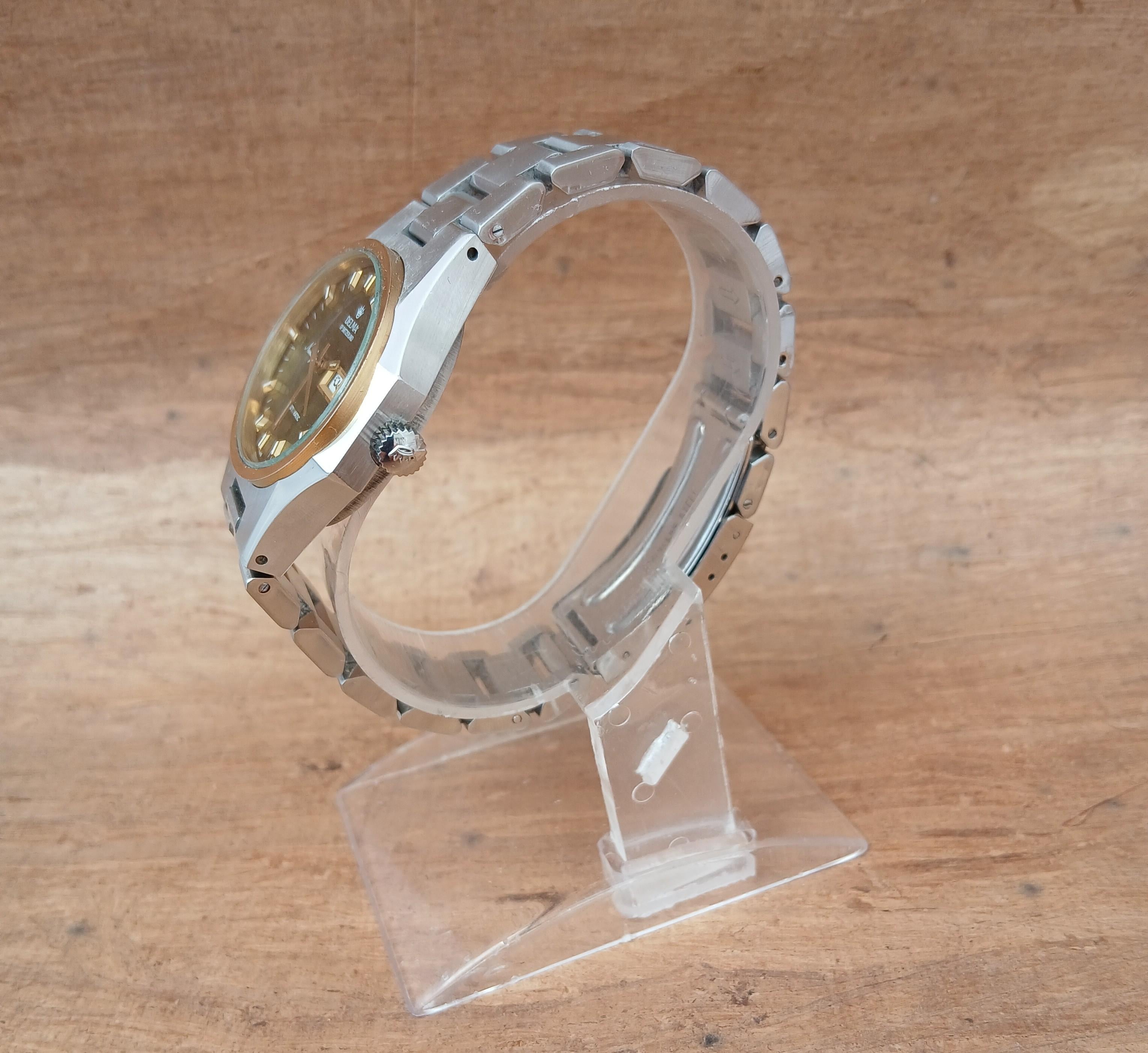 Delma Nostalgia Shimmer Greene & Greene Greene Malachite Quadrante Raro Orologio Automatico da Uomo in vendita 6