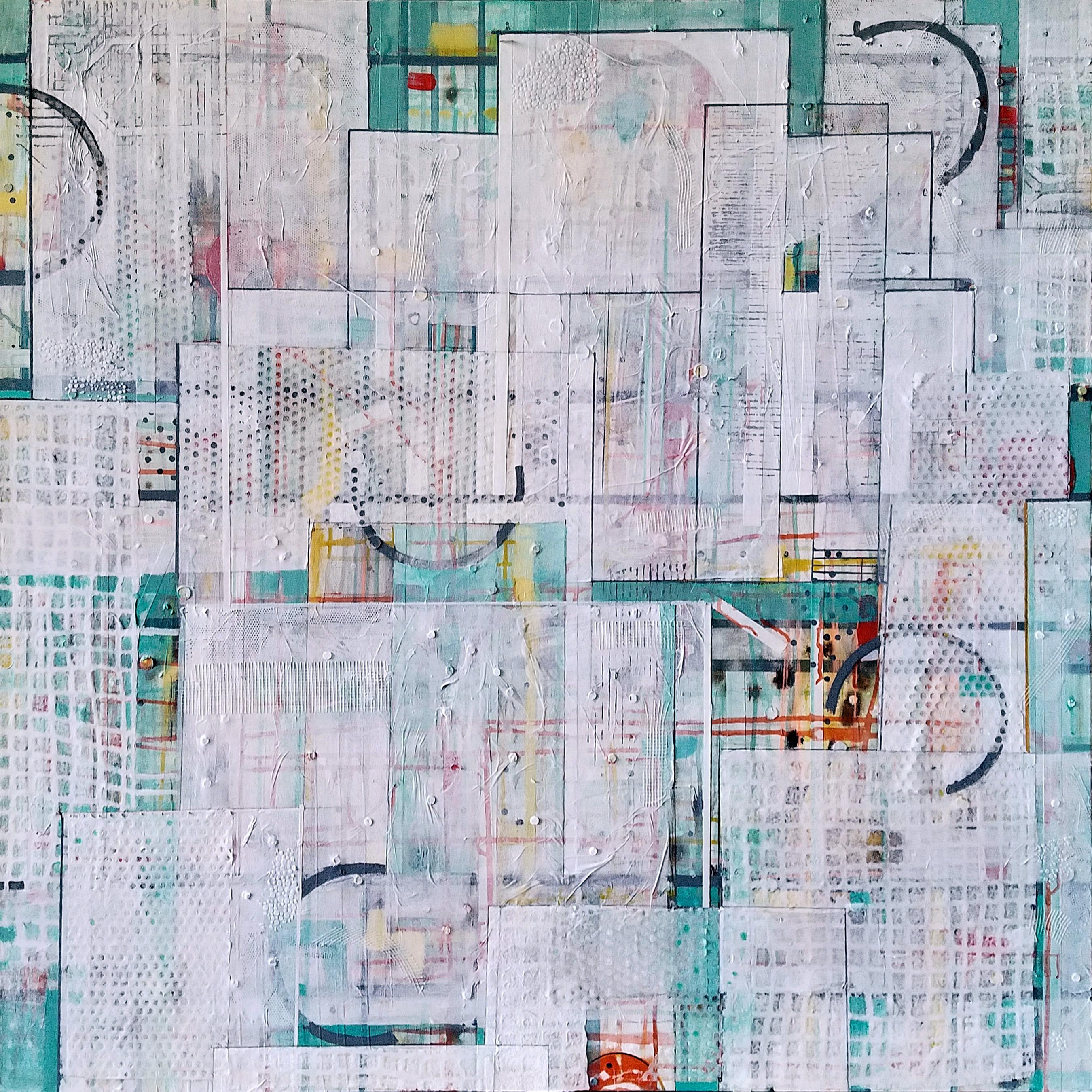 Delna Dastur Abstract Painting - Concealed