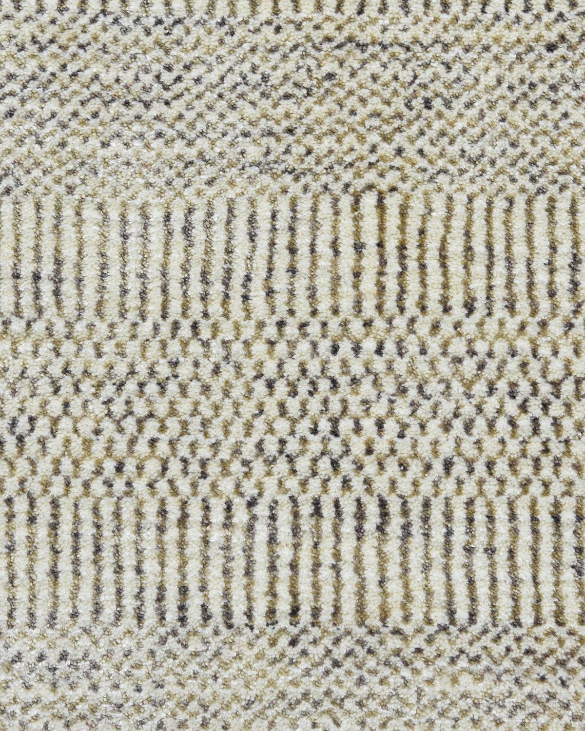 Wool Deloris, Contemporary Solid Handmade Area Rug, Oat For Sale
