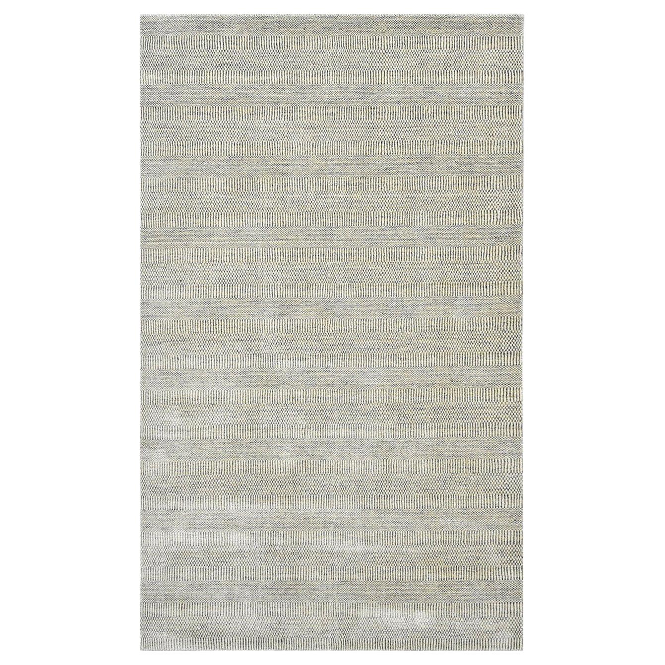 Deloris, Contemporary Solid Handmade Area Rug, Oat For Sale