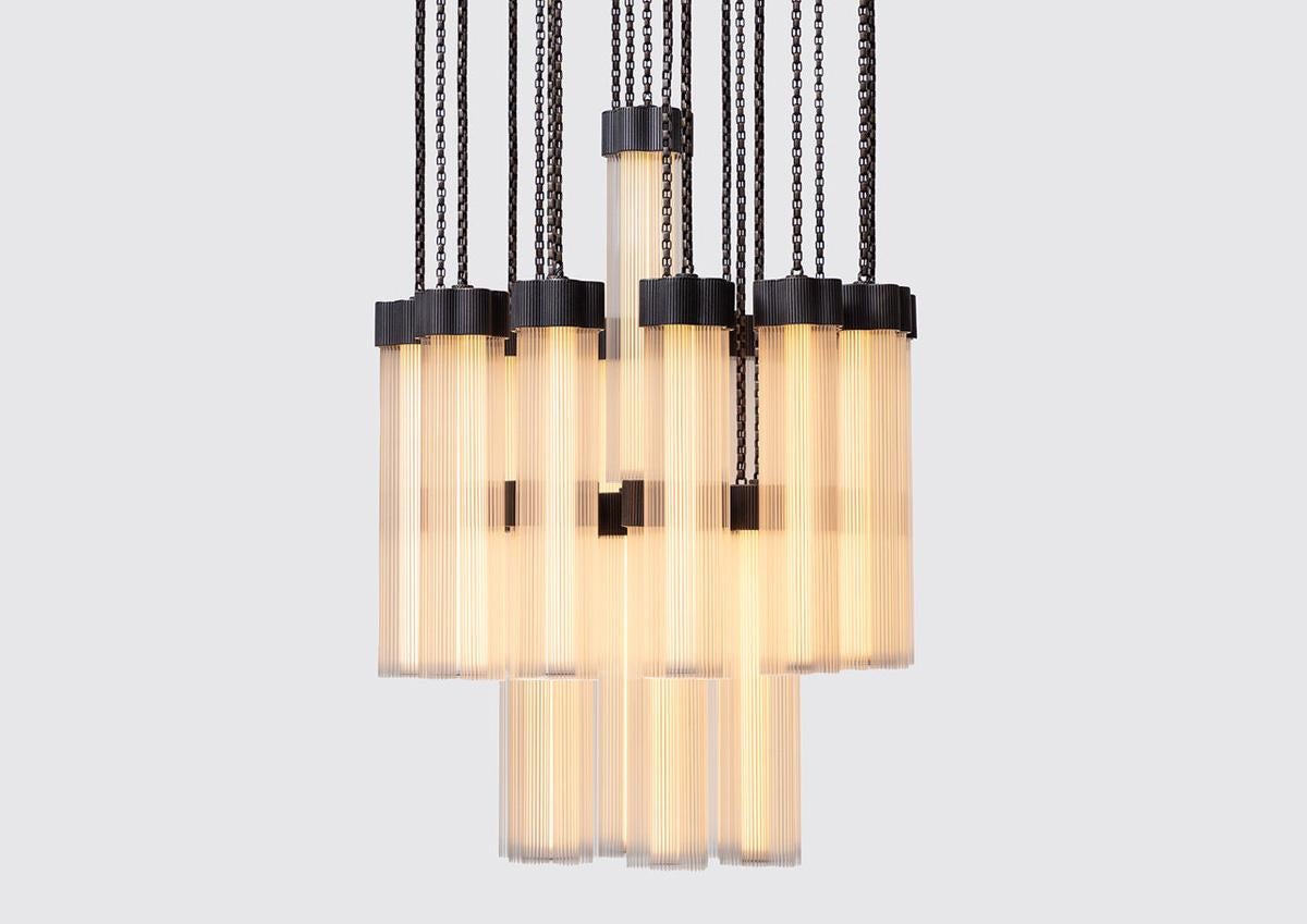 Contemporary Delphi 19 Chandelier by Jamie Gray For Sale