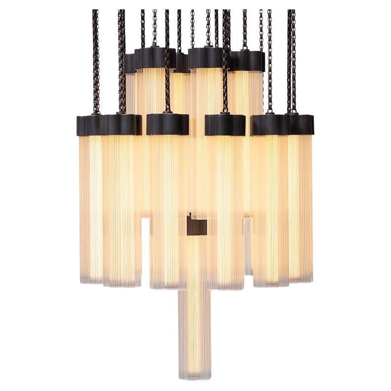 Delphi 19 Chandelier by Jamie Gray For Sale