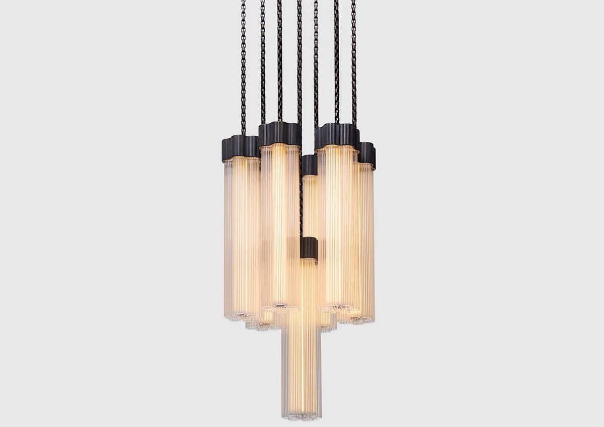 Delphi 7 Chandelier by Jamie Grey In New Condition For Sale In Pireaus-Athens, Greece