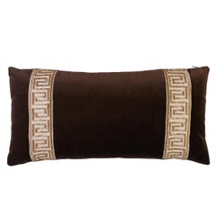 Delphi Beaded Tape Pillow 24"