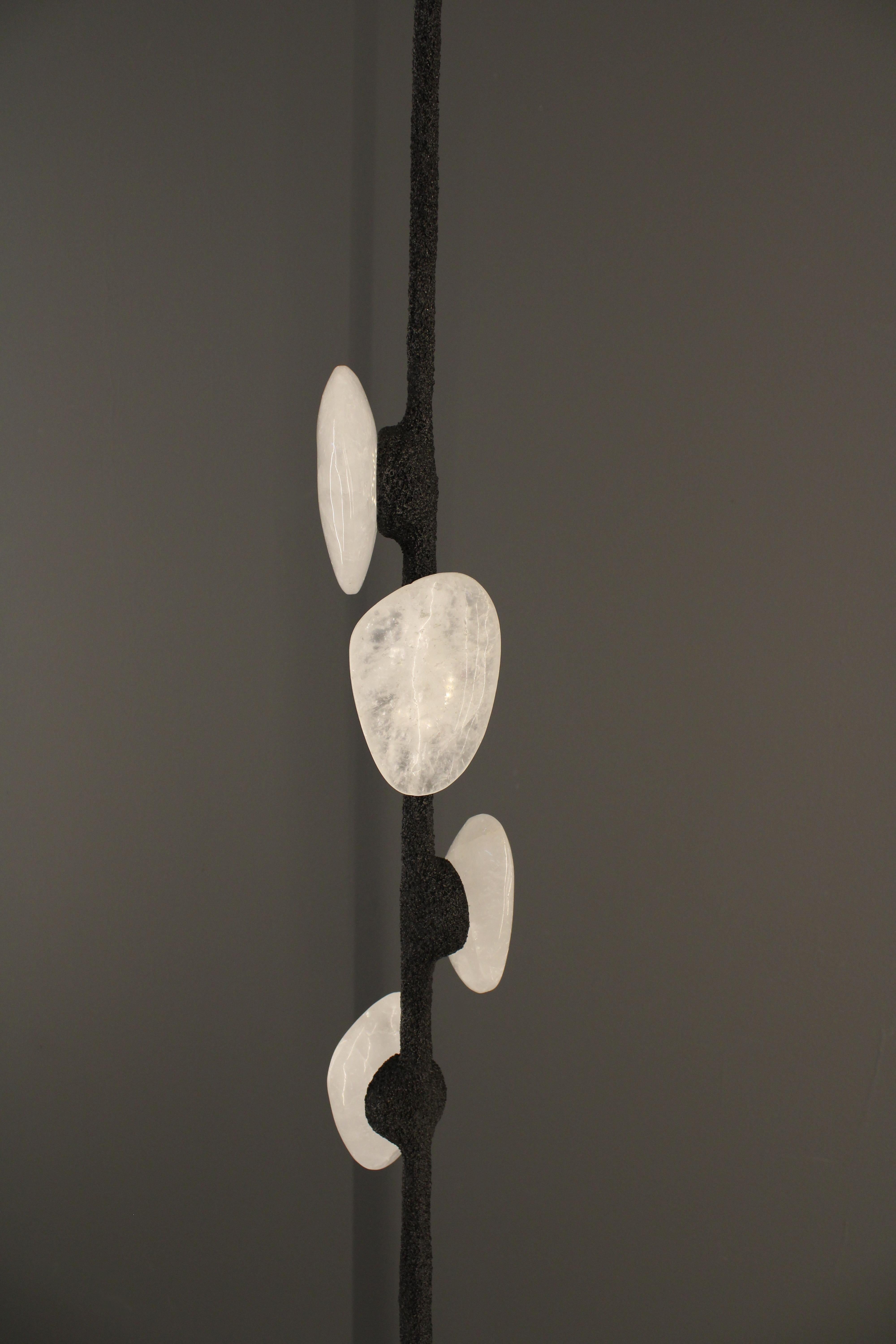 Métal Lampadaire Delphi par Aver en vente