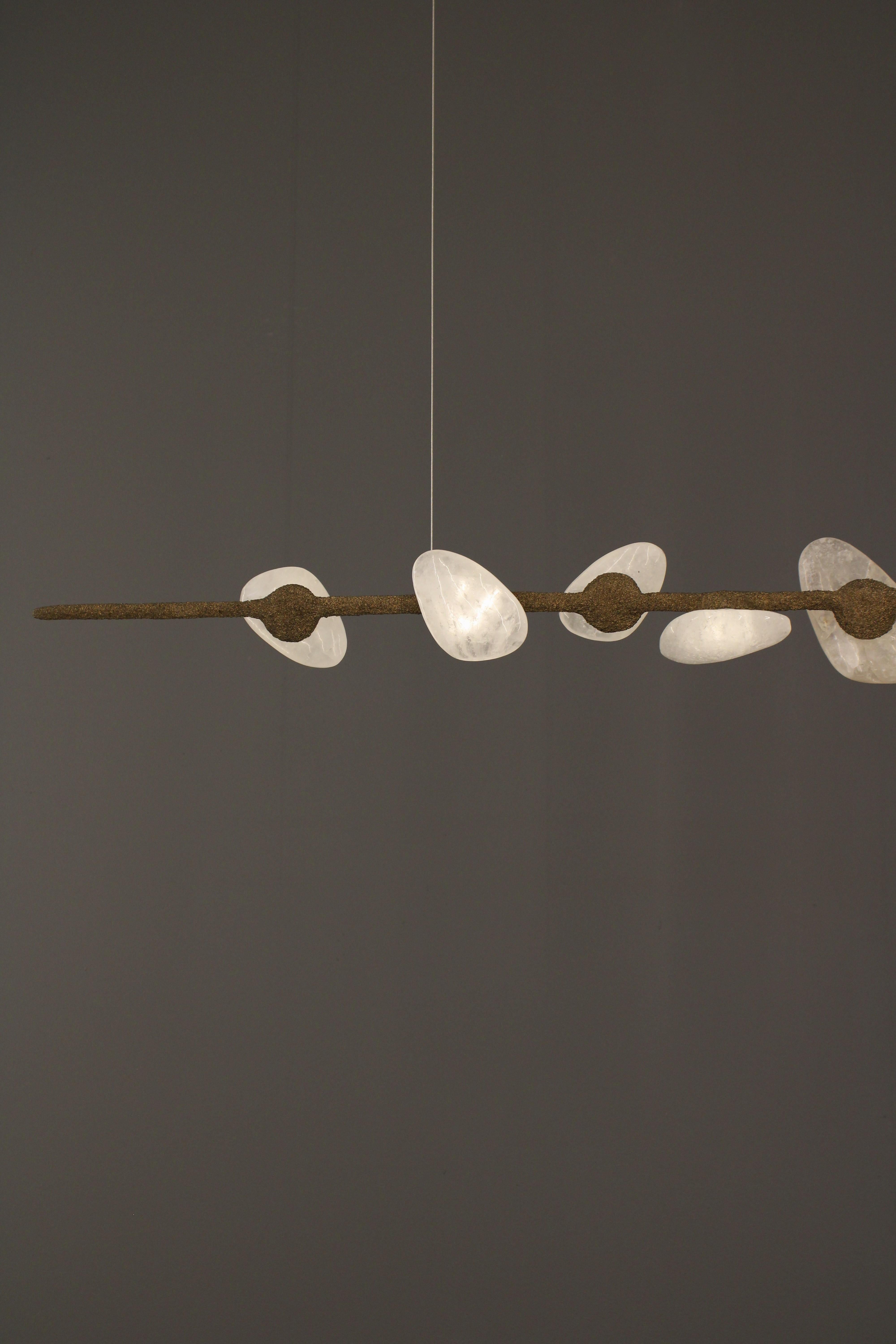 Brazilian Delphi IV Pendant Lamp by Aver For Sale